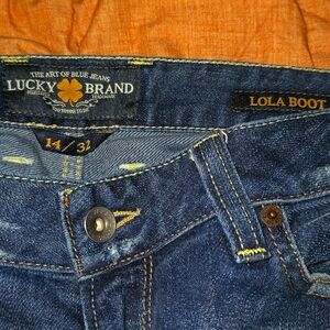 Lucky Brand Lola Boot Cut Jeans Size 14/32
